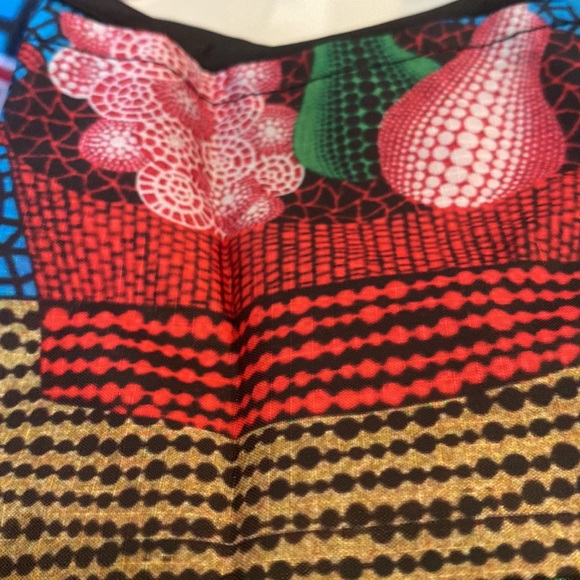 LAST 1- YAYOI KUSAMA LARGE COLORFUL SHOPPER BAG - Picture 9 of 11